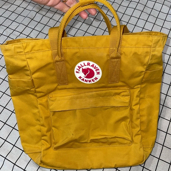 Fjallraven Kanken Yellow Backpack